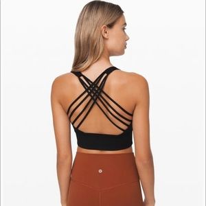 Lululemon free to be wild long line bra